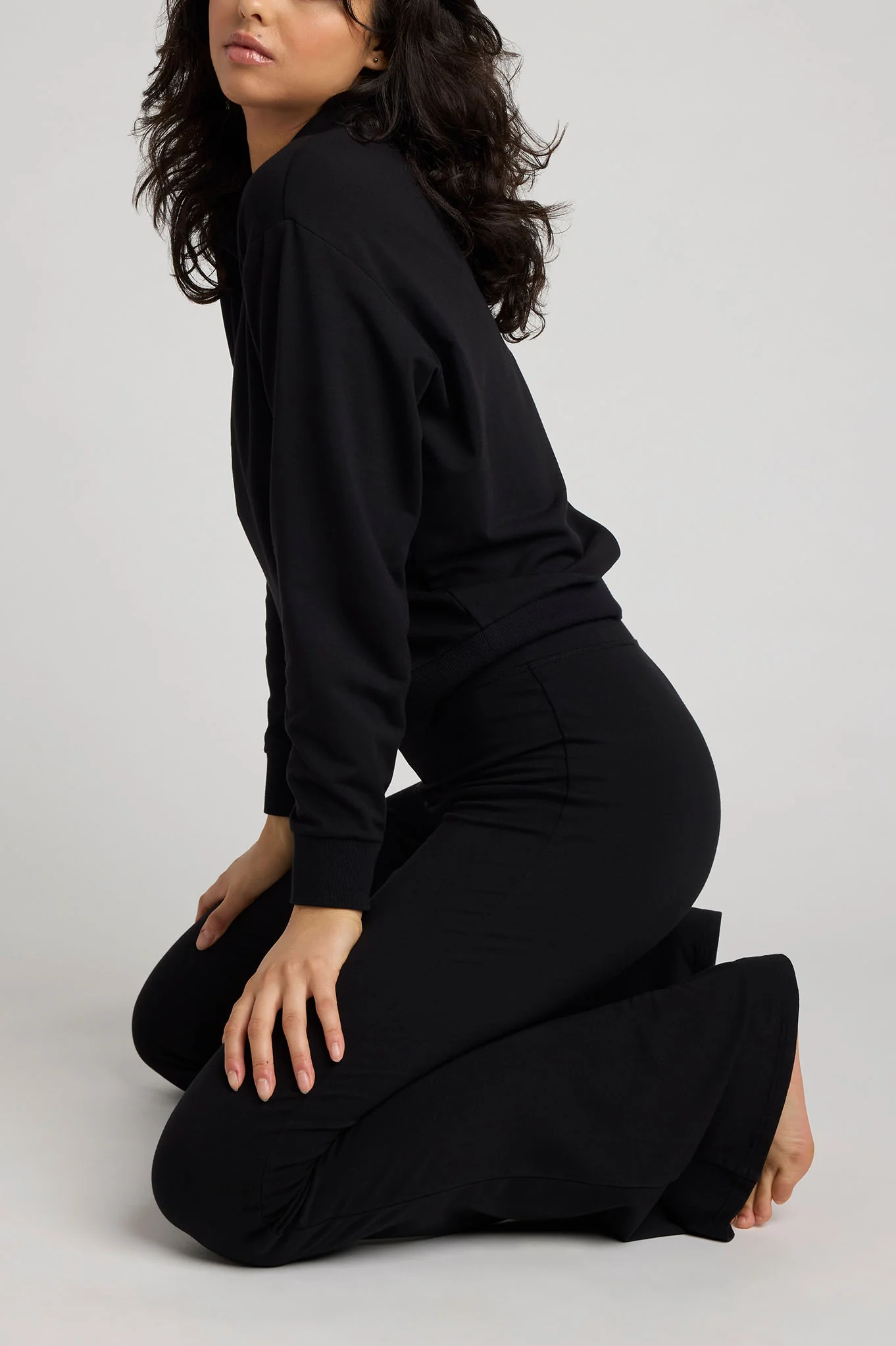 Club Flare Pant in Black - Image 4