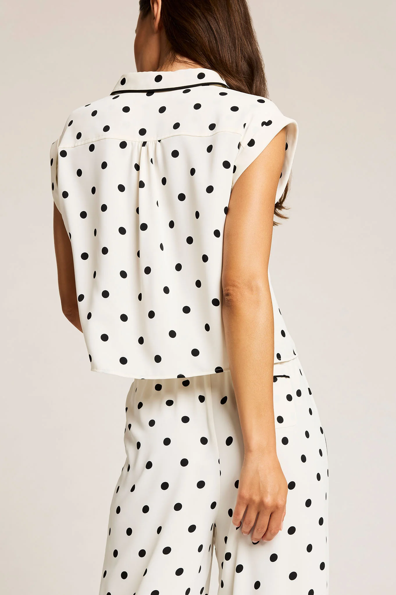 Supreme Short Sleeve Shirt in Black Dot - Image 3