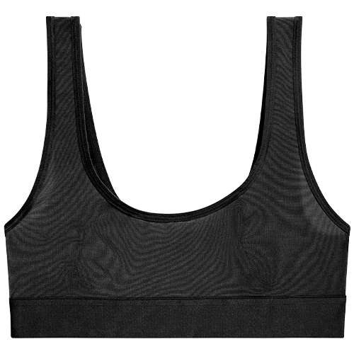Sieve Bra Top in Black - Image 7