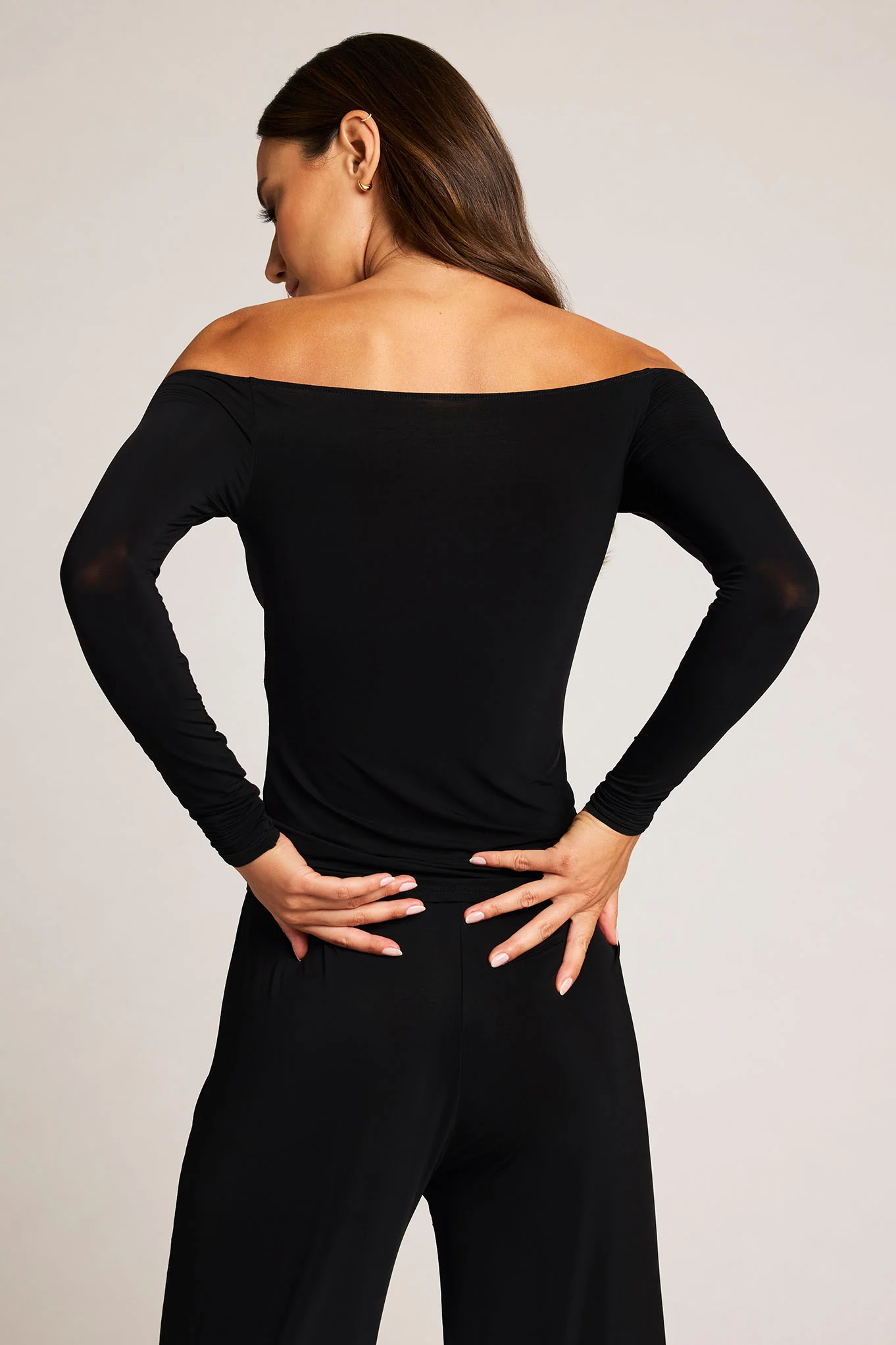 Slink Top in Black - Image 5