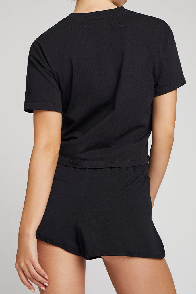 Uniform Baby Tee in Black - Image 4
