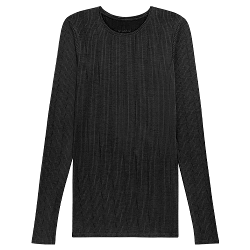 Whipped Long Sleeve in Black - Image 6