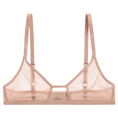 Sieve Cutout Bra in Buff - Image 11