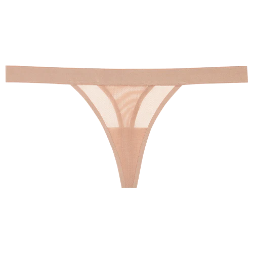 Sieve Thong in Buff - Image 6