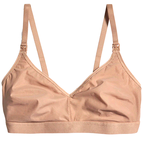 Silky Nursing Bra in Buff - Image 6