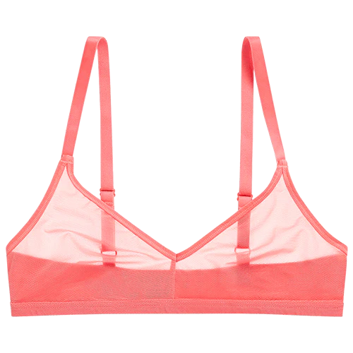 Sieve Non-Wire Bra in Coral - Image 8