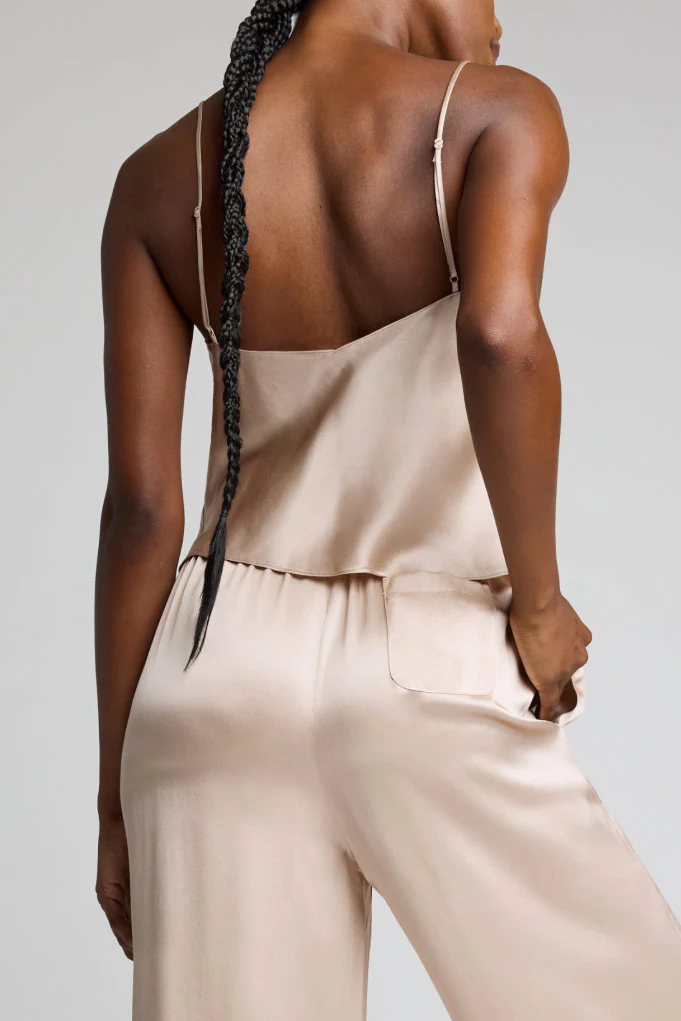Eclipse Washable Silk Cami in Fizz - Image 4