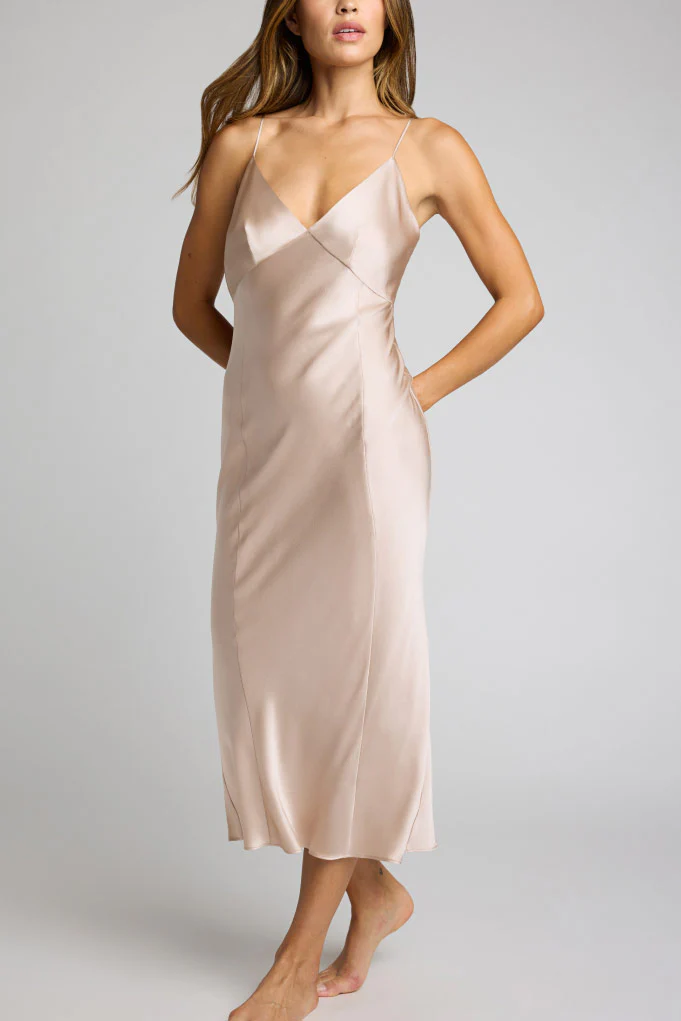 Eclipse Washable Silk Slip in Fizz - Image 4