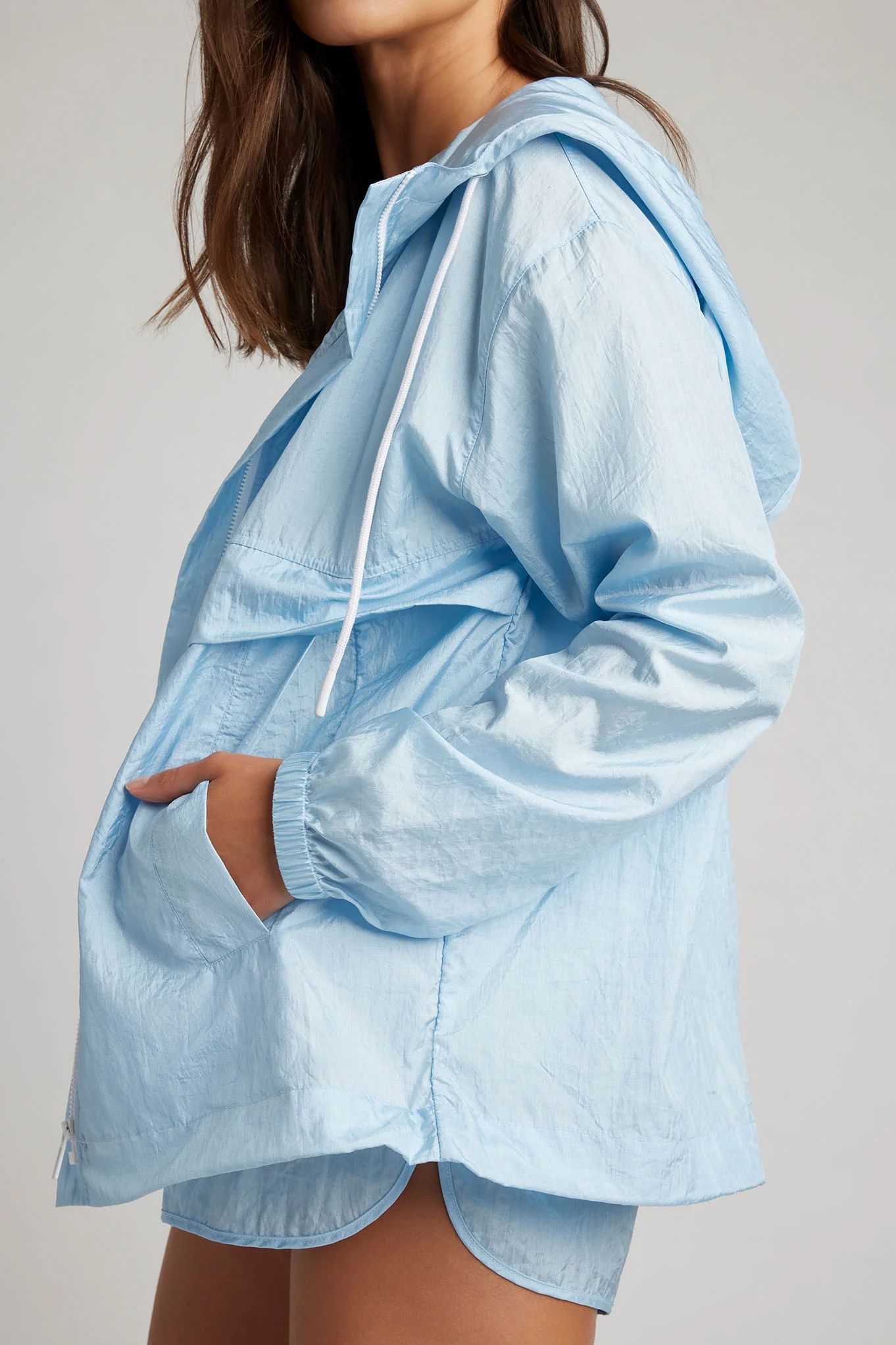 Parachute Zip Up in Glacier - Image 4