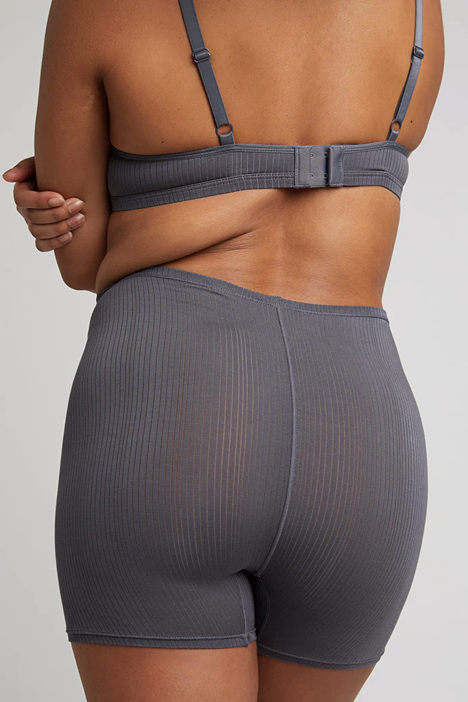Whipped Non-Wire Bra in Graphite - Image 5
