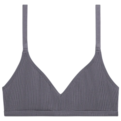 Whipped Non-Wire Bra in Graphite - Image 6