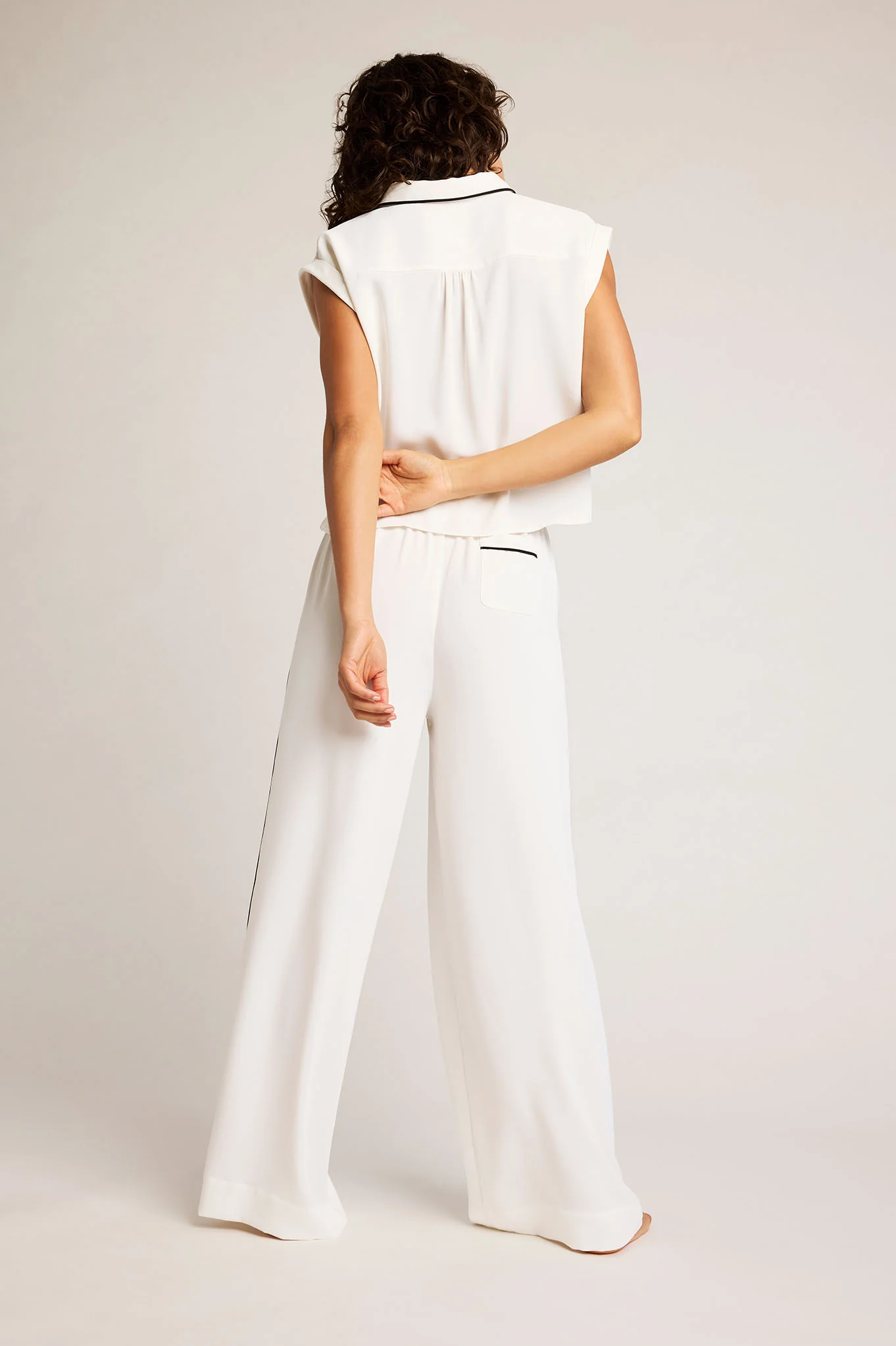 Supreme Track Pant in Ivory - Image 4