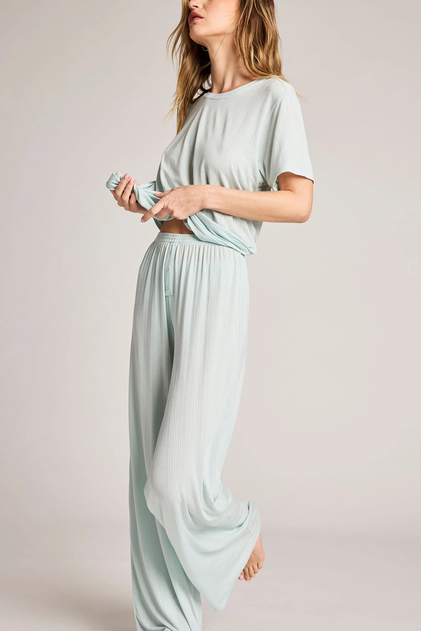 Whipped Track Pant in Mist - Image 2