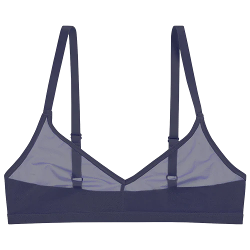 Sieve Non-Wire Bra in Navy - Image 9