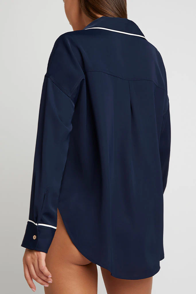 Supreme Shirt in Navy - Image 4