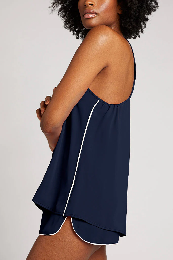 Supreme Tank in Navy - Image 2