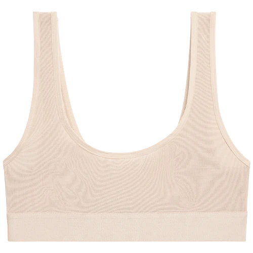 Sieve Bra Top in Peach - Image 6