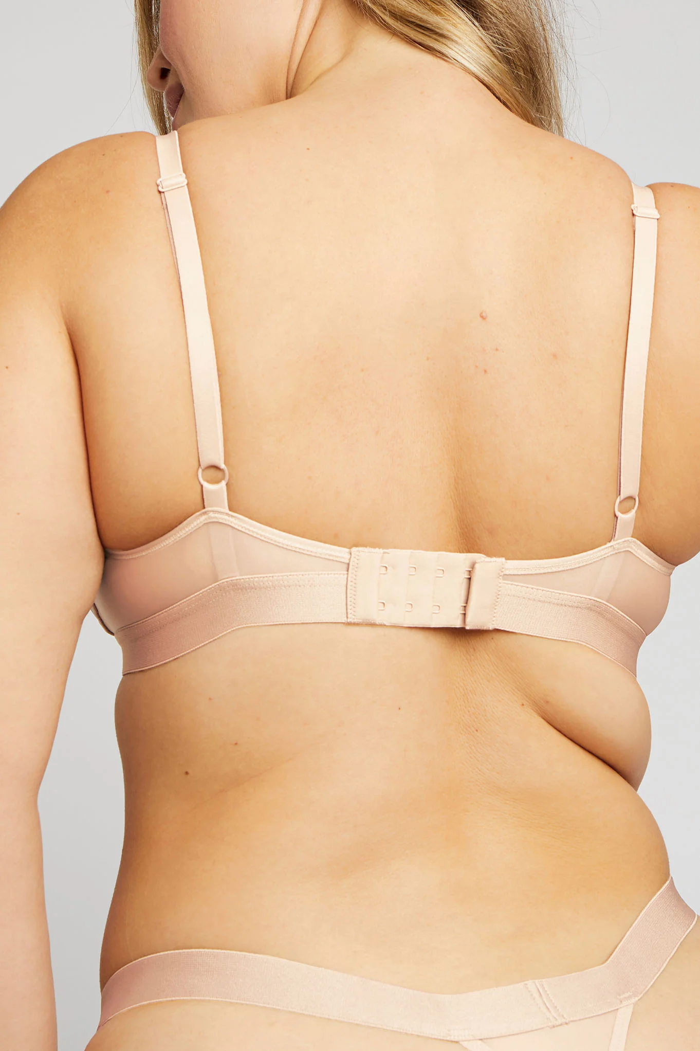 Silky Nursing Bra in Peach - Image 4