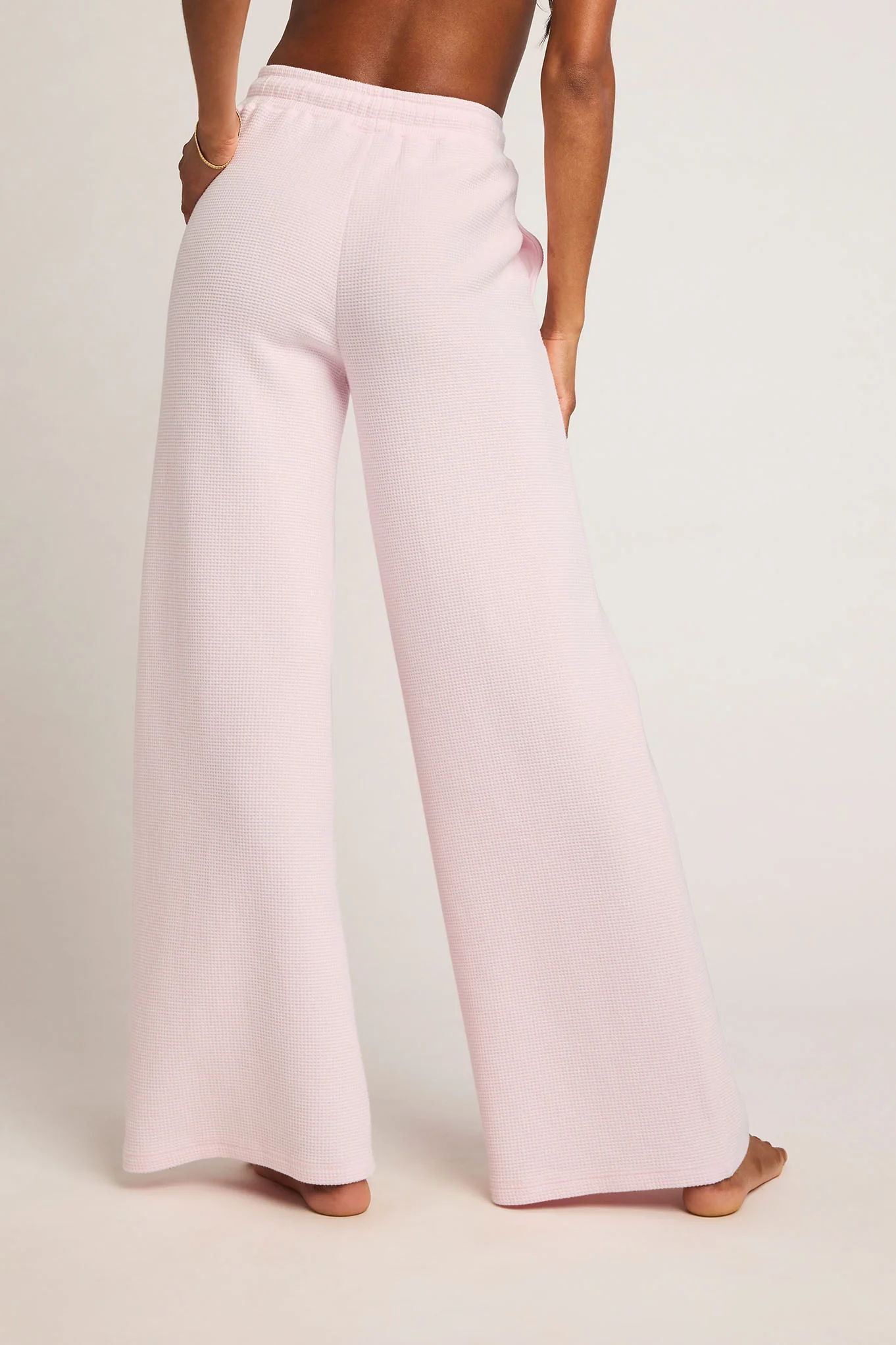 Waffle Knit Track Pant in Puff - Image 6