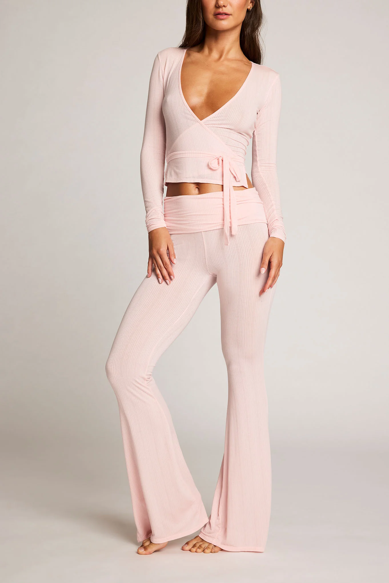Whipped Roll Down Pant in Shell