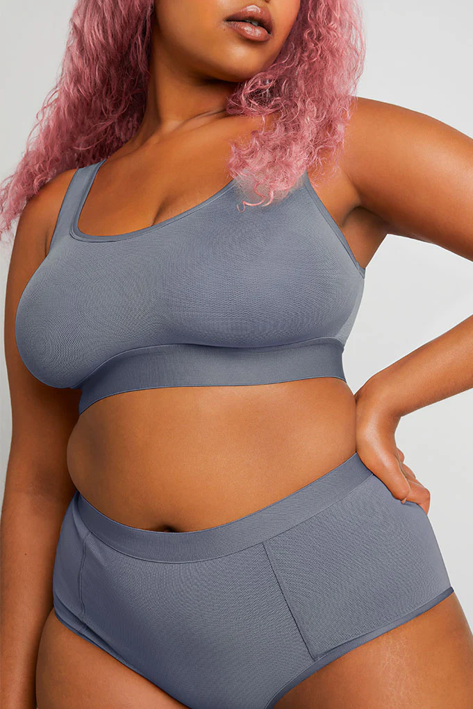 Sieve Bra Top in Slate - Image 5