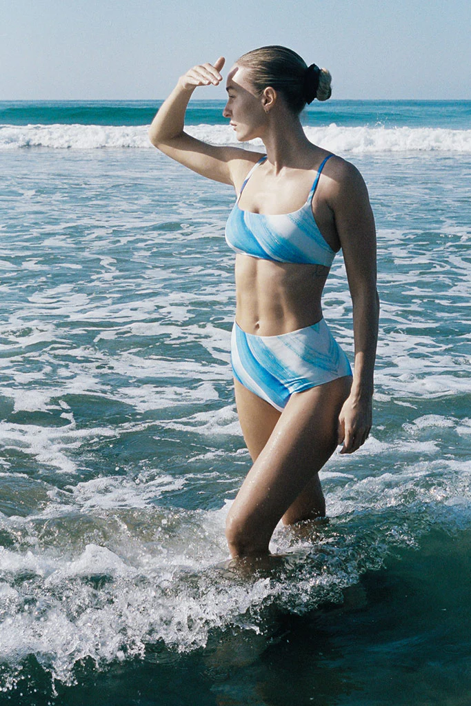 Swim High Rise Bottom in Surf - Image 3