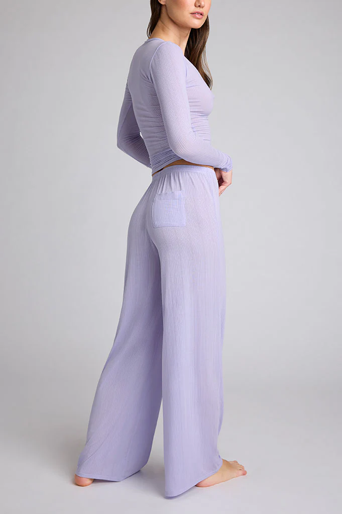 Whipped Track Pant in Violet - Image 4