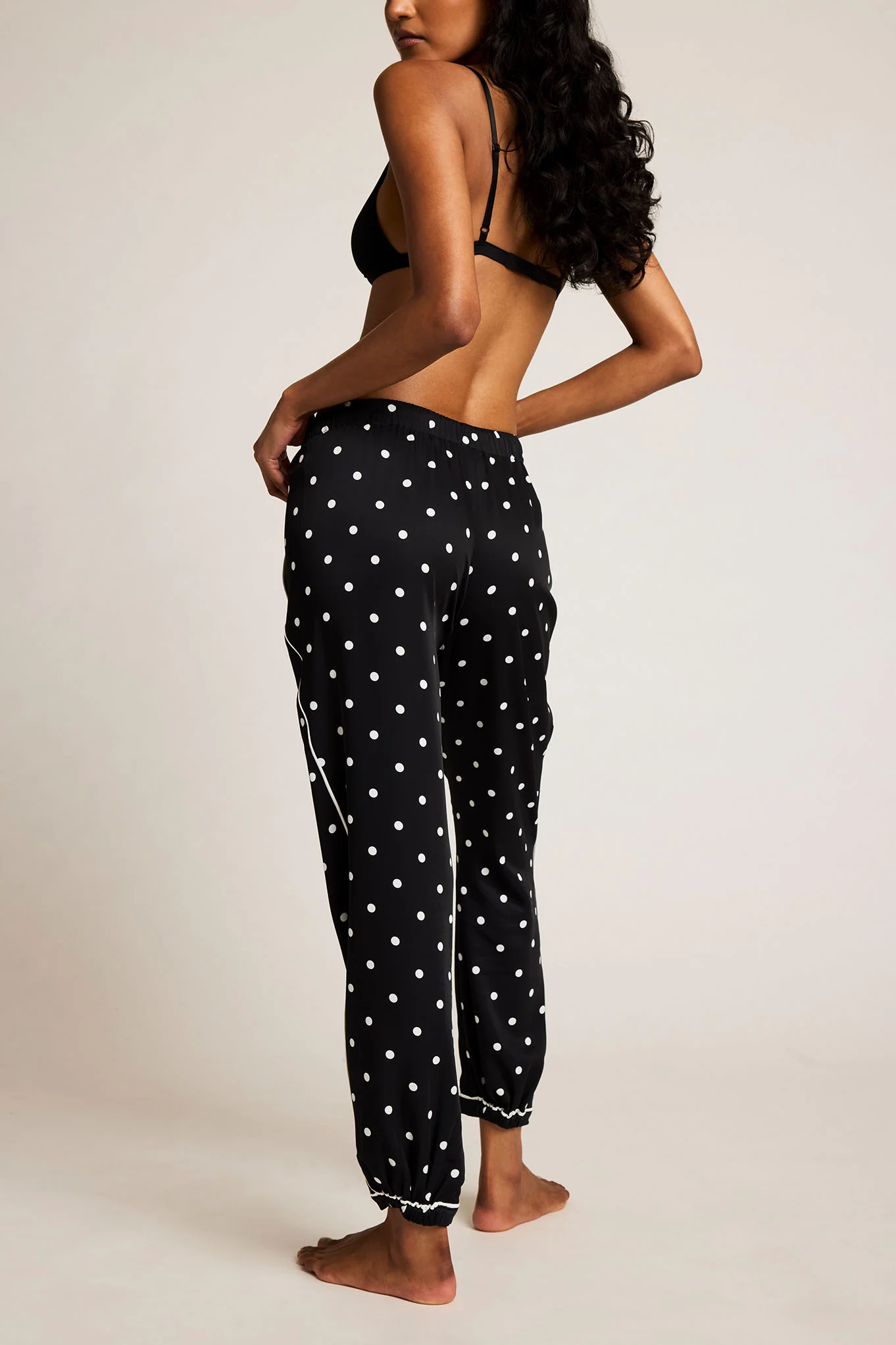 Supreme Jogger Pant in White Dot - Image 3