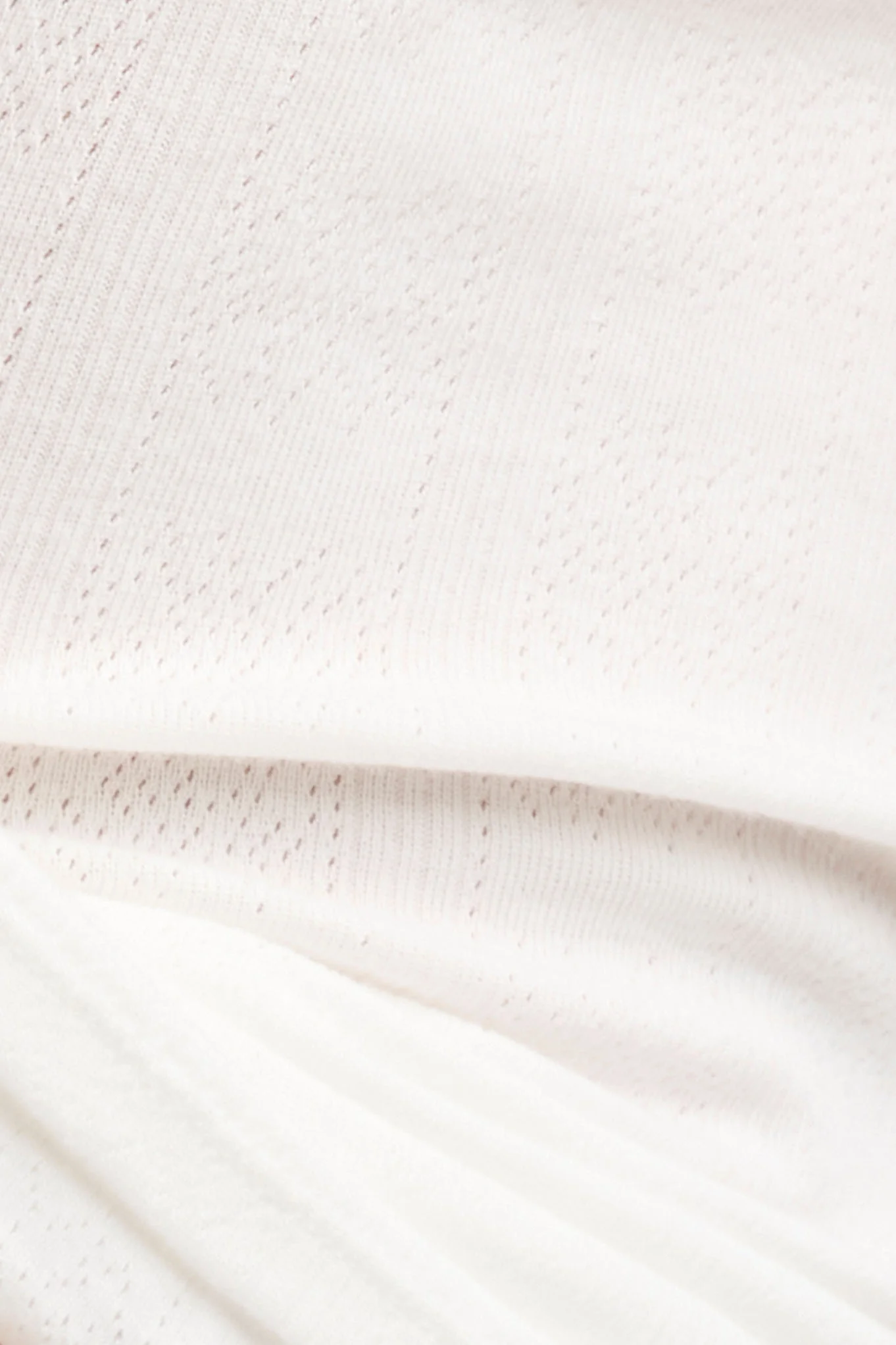 Pointelle Tank in White - Image 2