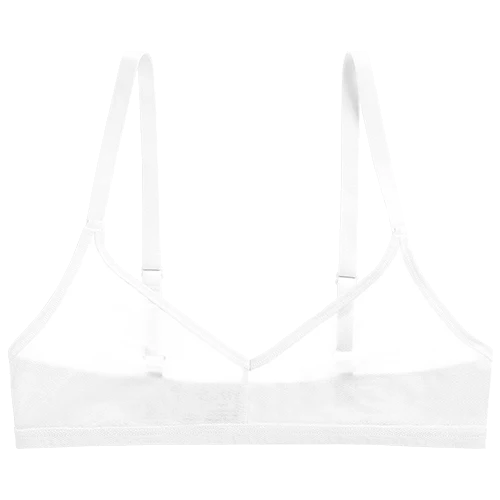 Sieve Non-Wire Bra in White - Image 7