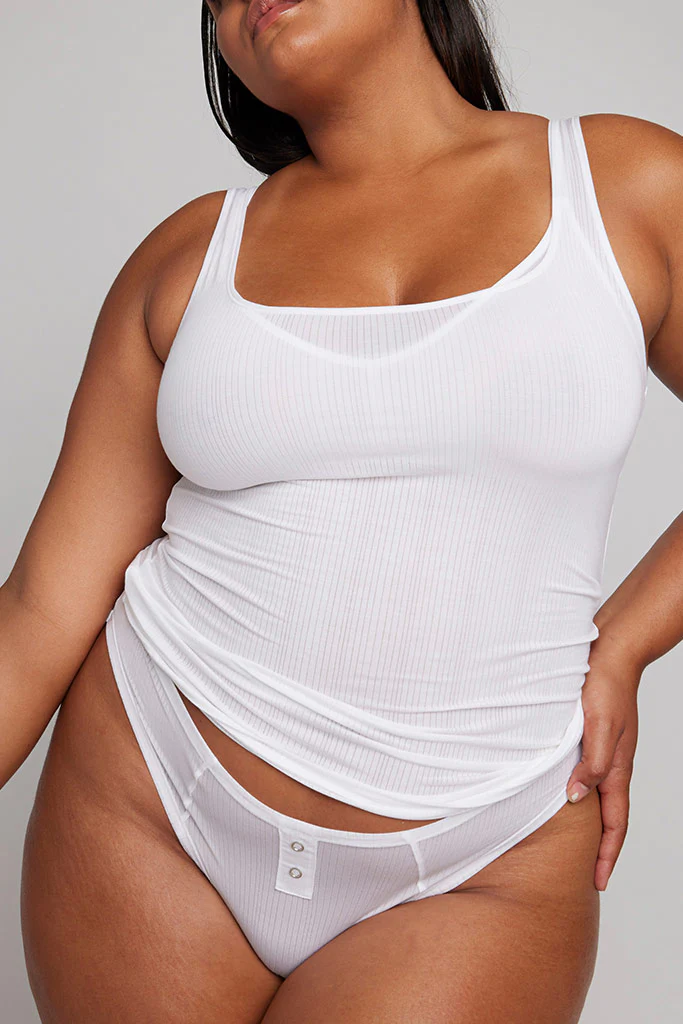 Whipped A-Top in White - Image 4