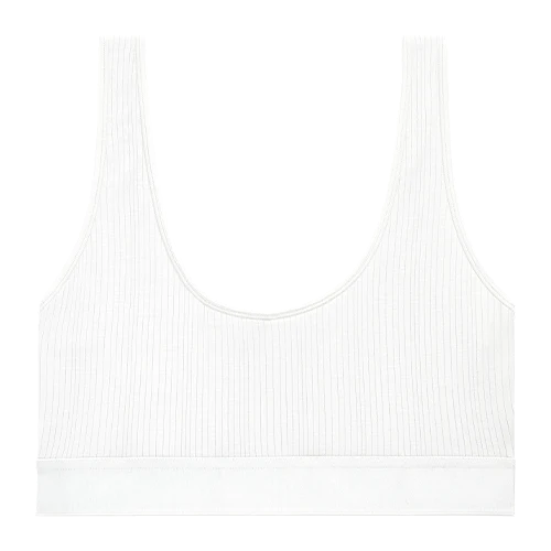 Whipped Bra Top in White - Image 6